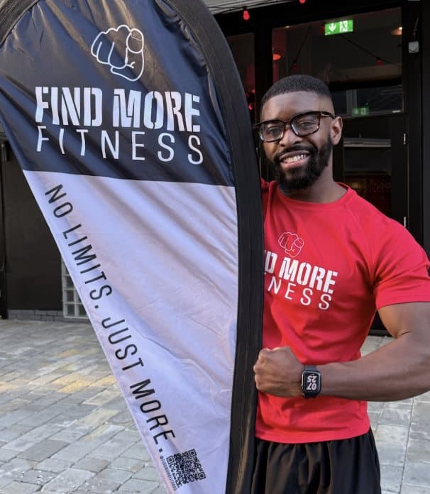 Omari, founder of Find More Fitness